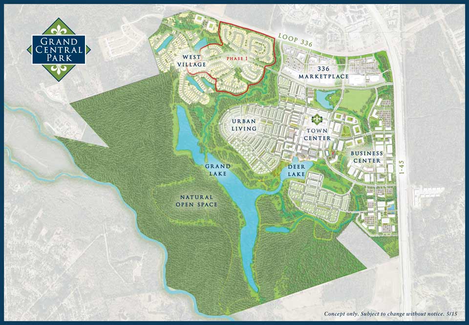 City plan Montgomery County Texas