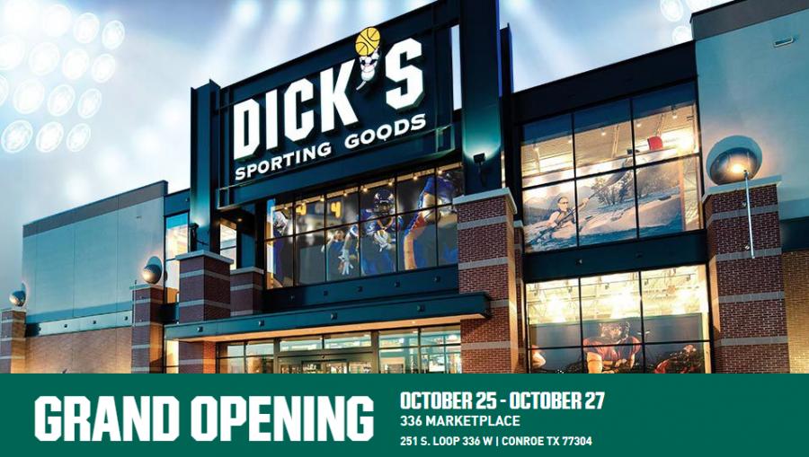 DICK’s Sporting Goods Celebrates Grand Opening Oct. 25-27