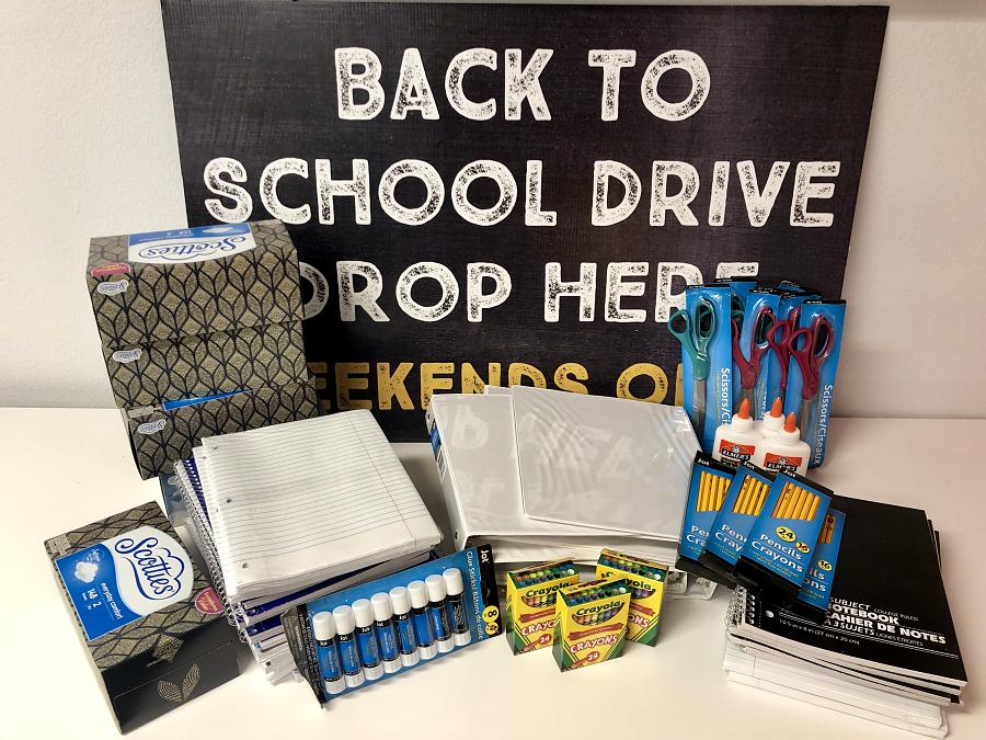 “Get in Gear for the School Year” Supply Drive 