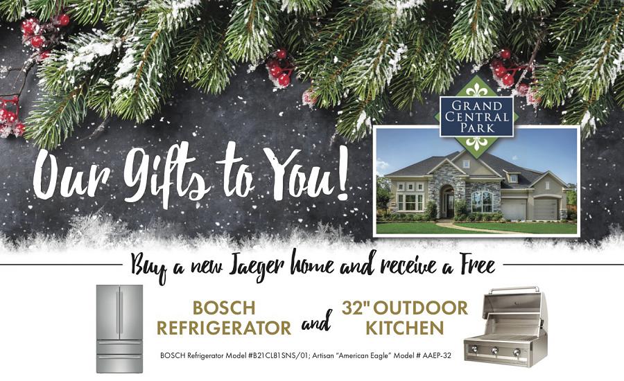 Jaeger Homes Has Holiday Gifts for You!