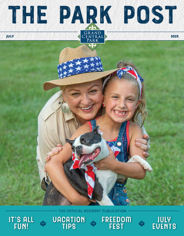 The Park Post Newsletter July 2023 Events