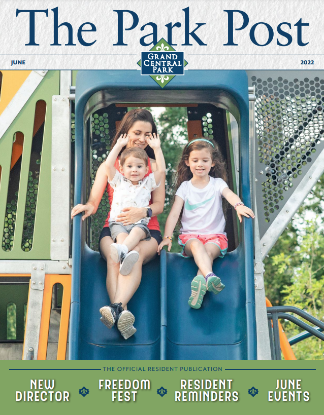 Family at playgrounds in Grand Central Park