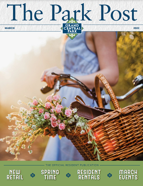 The Park Post Newsletter March 2022 Events