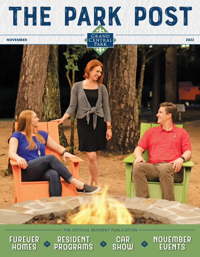 The Park Post Newsletter November 2022 Events