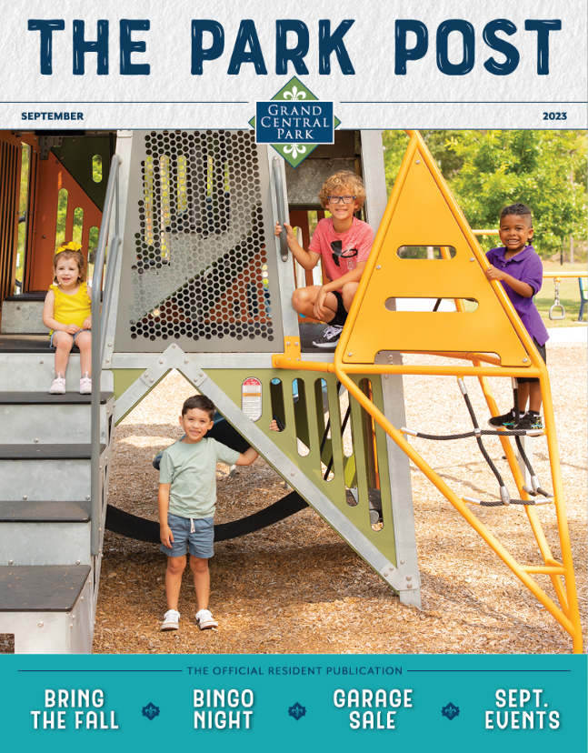 The Park Post Newsletter September 2023 Events