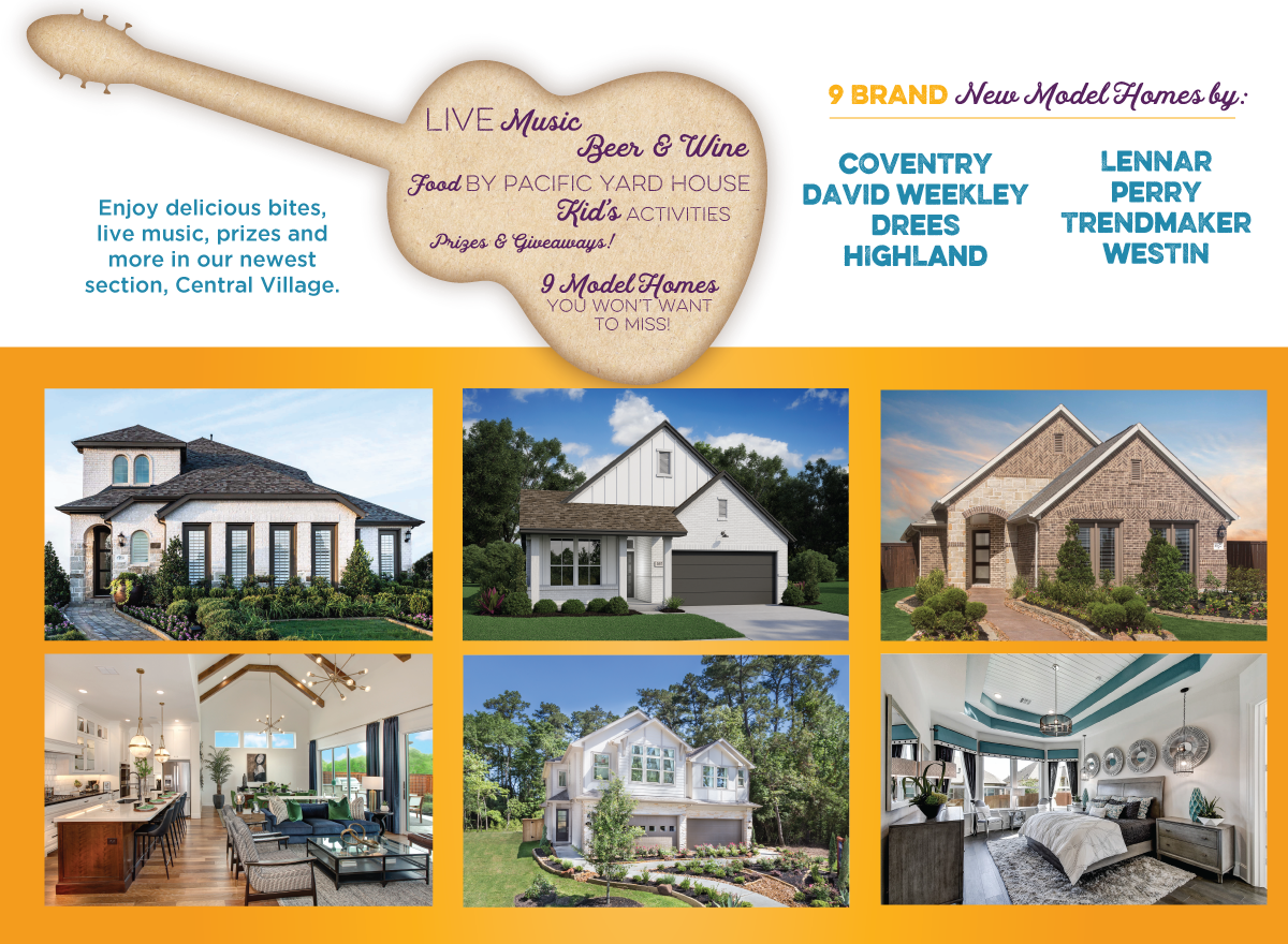 New Model Homes by expert builders in Grand Central Park 