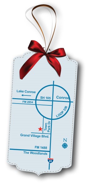 Grand Central Park location gift tag