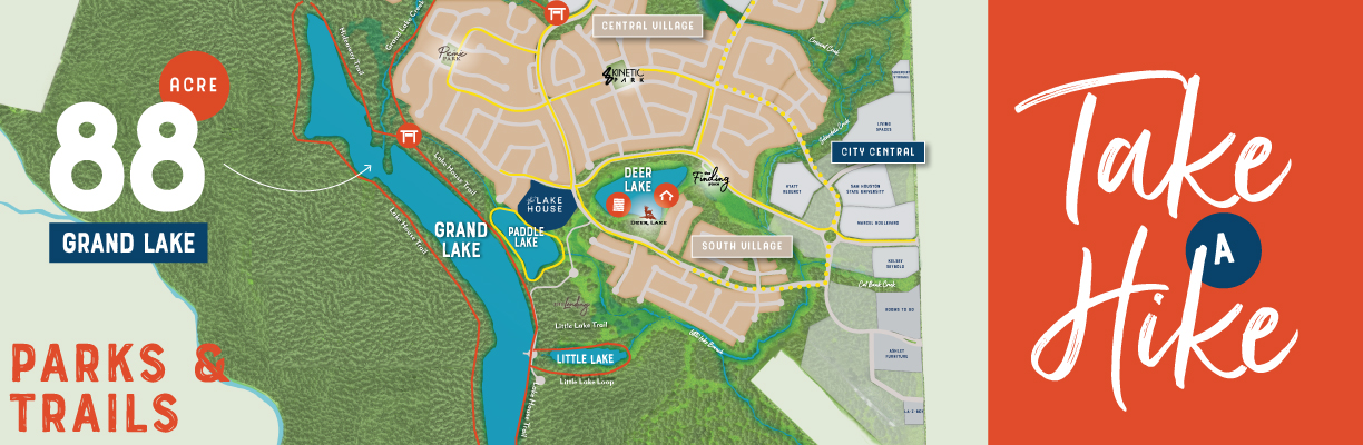 Grand Central Park Parks and Trails Map