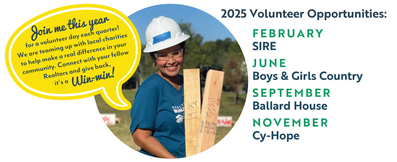 volunteer opportunities 