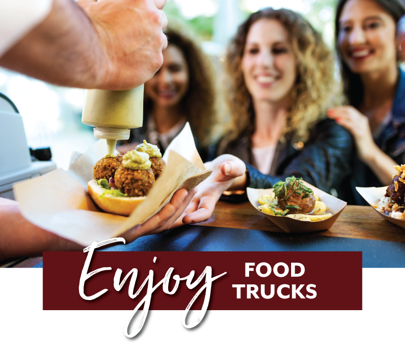 Delicious food trucks